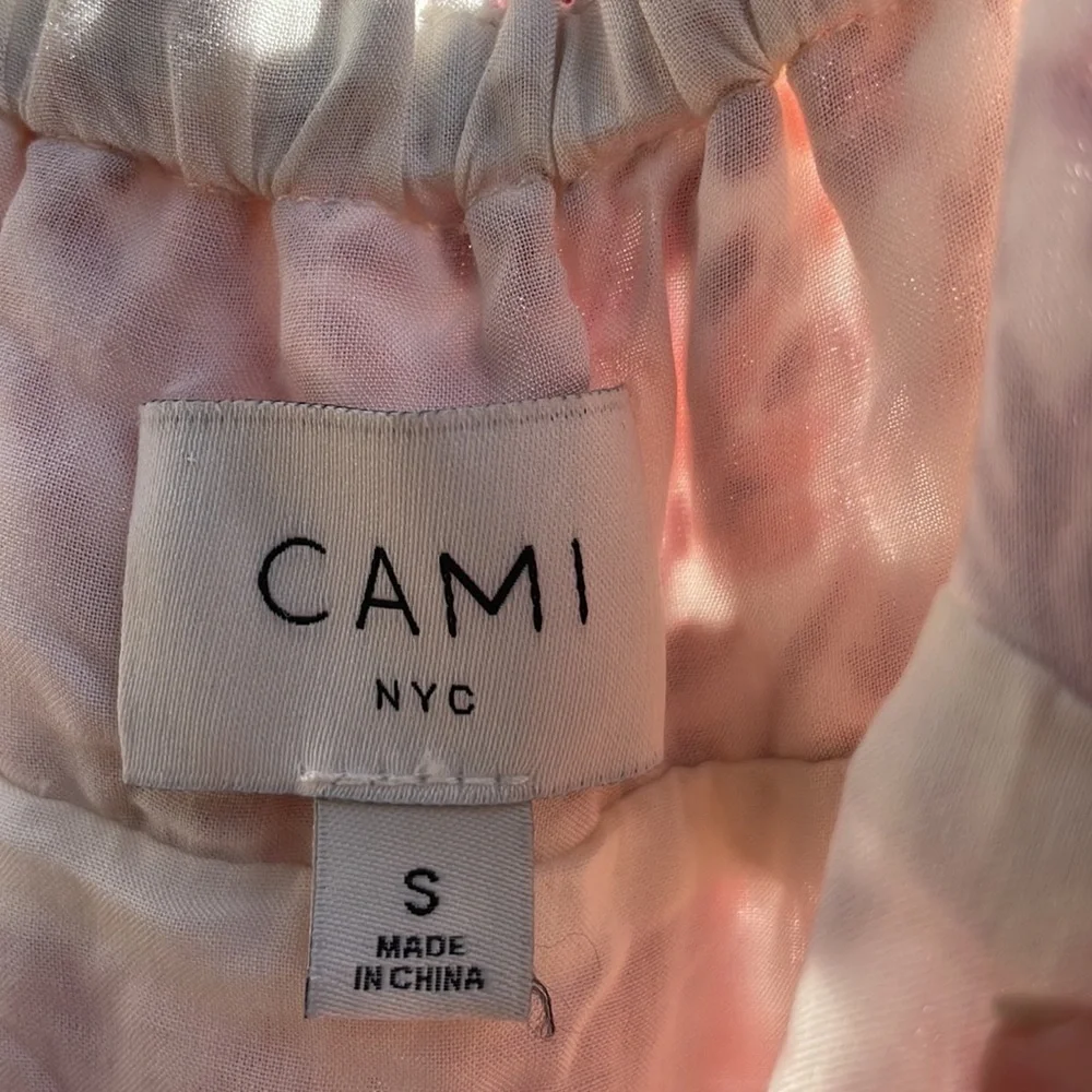 Cami NYC Red and White Printed Maxi Dress - Picture 8 of 9